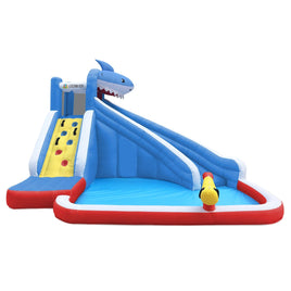 Kids Sharky Slide & Splash Inflatable Kings Warehouse 
