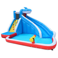 Kids Sharky Slide & Splash Inflatable Kings Warehouse 