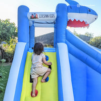 Kids Sharky Slide & Splash Inflatable Kings Warehouse 
