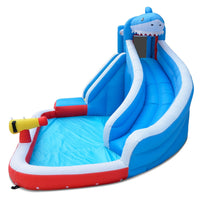 Kids Sharky Slide & Splash Inflatable Kings Warehouse 