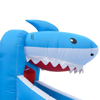 Kids Sharky Slide & Splash Inflatable Kings Warehouse 