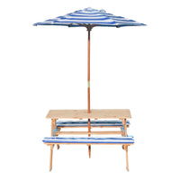 Kids Sunset Picnic Table with Umbrella Kings Warehouse 