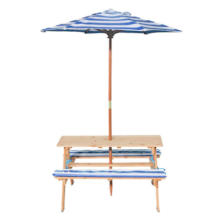 Kids Sunset Picnic Table with Umbrella Kings Warehouse 