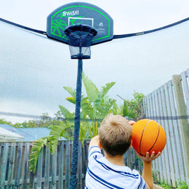 Kids Swish Trampoline Basketball Ring (HyperJump P/2/3/4 Compatible) Kings Warehouse 