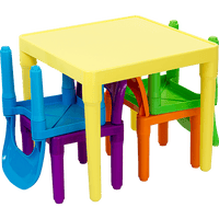 Kids Table and Chairs Play Set Toddler Child Toy Activity Furniture In-Outdoor Kids Supplies KingsWarehouse 