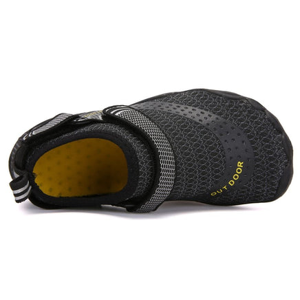 Kids Water Shoes Barefoot Quick Dry Aqua Sports Shoes Boys Girls - Black Size Bigkid US2=EU32 Kings Warehouse 