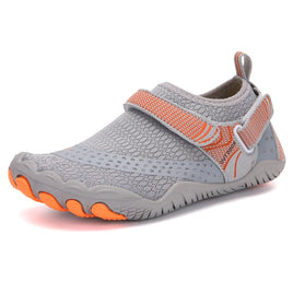 Kids Water Shoes Barefoot Quick Dry Aqua Sports Shoes Boys Girls - Grey Size Bigkid US2=EU32 Kings Warehouse 
