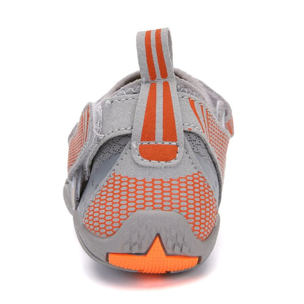 Kids Water Shoes Barefoot Quick Dry Aqua Sports Shoes Boys Girls - Grey Size Bigkid US4 = EU36 Kings Warehouse 