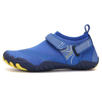 Kids Water Shoes Barefoot Quick Dry Aqua Sports Shoes Boys Girls - Klein Blue Size Bigkid US3 = EU34 Kings Warehouse 