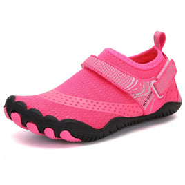 Kids Water Shoes Barefoot Quick Dry Aqua Sports Shoes Boys Girls - Pink Size Bigkid US2=EU32 Kings Warehouse 