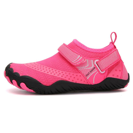 Kids Water Shoes Barefoot Quick Dry Aqua Sports Shoes Boys Girls - Pink Size Bigkid US2=EU32 Kings Warehouse 