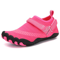 Kids Water Shoes Barefoot Quick Dry Aqua Sports Shoes Boys Girls - Pink Size Bigkid US3 = EU34 Kings Warehouse 
