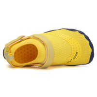 Kids Water Shoes Barefoot Quick Dry Aqua Sports Shoes Boys Girls - Yellow Size Bigkid US3 = EU34 Kings Warehouse 