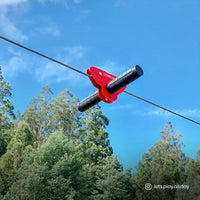 Kids Woomera Flying Fox + Red Monkey Swing Kings Warehouse 