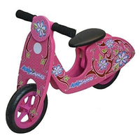 Kidzamo Maria Pink Wooden Balance Scooter 12" for Kids Kings Warehouse 