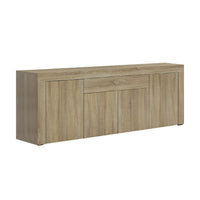 Kings Buffet Sideboard Cabinet Storage 4 Doors Cupboard Hall Wood Hallway Table