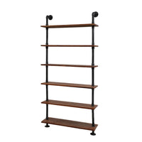 Kings Wall Shelves Display Bookshelf Rustic Vintage DIY Pipe Shelf Brackets Home & Garden > DIY Kings Warehouse 