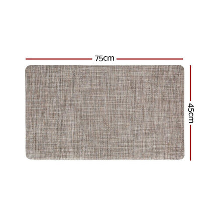 Kitchen Mat Non-slip 45 x 75 Textilene Anti Fatigue Floor Rug Home Carpet Kings Warehouse 