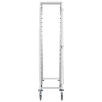 Kitchen Trolley for 16 Trays 65.5x48.5x165 cm Stainless Steel Kings Warehouse 