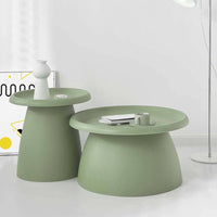 KW Coffee Table Mushroom Nordic Round Small Side Table 50CM Green living room Kings Warehouse 