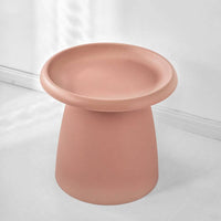 KW Coffee Table Mushroom Nordic Round Small Side Table 50CM Pink living room Kings Warehouse 