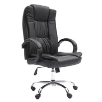 La Bella Black Executive Office Chair Sage Dual-Layer Seat