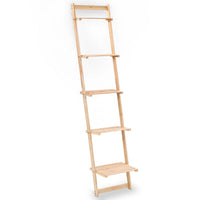 Ladder Wall Shelf Cedar Wood 41,5x30x176 cm