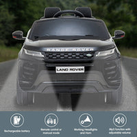 Land Rover Licensed Kids Electric Ride On Car Remote Control - Black Kings Warehouse 