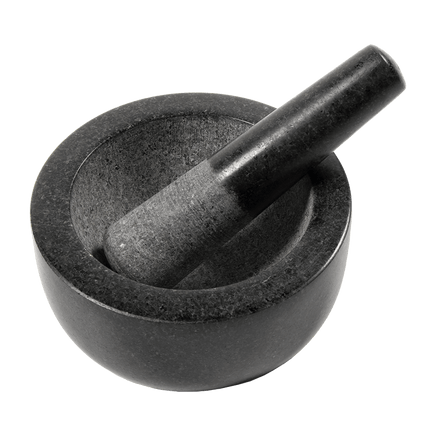 Large Pestle and Mortar Set Durable Granite Stone Spice & Herb Crusher Home & Garden Kings Warehouse 