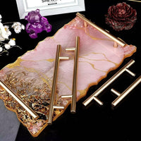 Large Safe Silicone Tray Mould Artist Mold Irregular Coaster Resin Craft Art DIY + 2 Handles Kings Warehouse 
