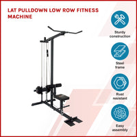 Lat PullDown Low Row Fitness Machine Fitness Supplies Kings Warehouse 