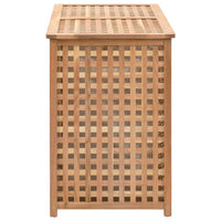 Laundry Bin 87.5x46x67 cm Solid Walnut Wood Kings Warehouse 