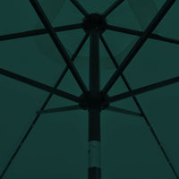 LED Cantilever Umbrella 3 m Green Kings Warehouse 