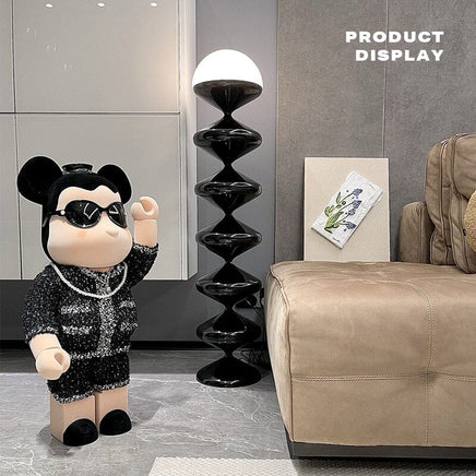 LED Dimmable Column Floor Lamp Hula Decorative Standing Lamps Tall Corner Light Kings Warehouse 