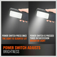 LED Light Camping Portable Magnetic Garage Work Auto Repair Torch Super Bright Kings Warehouse 