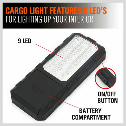 LED Light Camping Portable Magnetic Garage Work Auto Repair Torch Super Bright Kings Warehouse 
