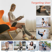 Leg Massager Heated Air Compression Foot Massage Calf Circulation Muscles Relax Kings Warehouse 