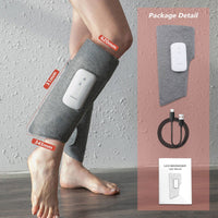 Leg Massager Heated Air Compression Foot Massage Calf Circulation Muscles Relax Kings Warehouse 