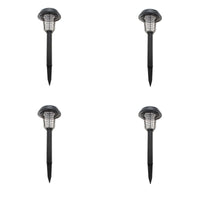 Lenoxx Wireless Solar-Powered Mosquito Killer Lamp (4-Piece, Black) Kings Warehouse 
