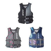 Life Jacket for Unisex Adjustable Safety Breathable Life Vest for Men Women(Blue-L) Kings Warehouse 