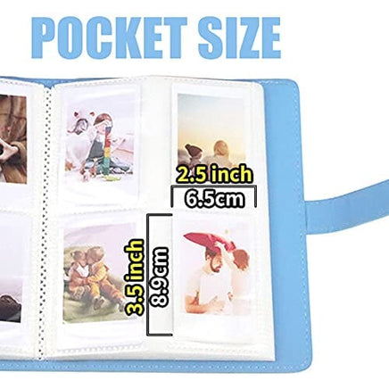 LIFEBEA 256 Pockets Photo Album for Fujifilm Instax Mini 11 12 9 40 Evo Liplay 8 7+ Instant Camera, Photo Album for Polaroid Kodak HP Zink 2x3" Photo (White) Kings Warehouse 