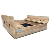 Lifespan Kids Strongbox 2 Square Sandpit Kings Warehouse 