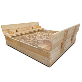 Lifespan Kids Strongbox 2 Square Sandpit Kings Warehouse 