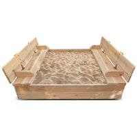 Lifespan Kids Strongbox 2 Square Sandpit Kings Warehouse 