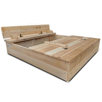 Lifespan Kids Strongbox 2 Square Sandpit Kings Warehouse 