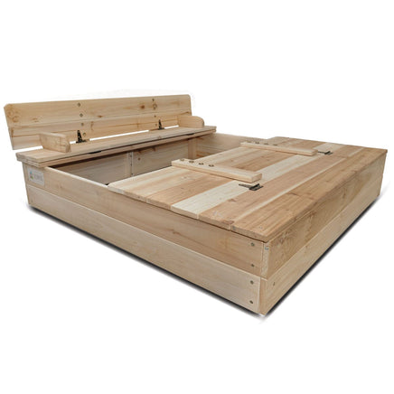 Lifespan Kids Strongbox 2 Square Sandpit Kings Warehouse 