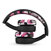 LilGadgets Connect + Childrens Kids Wired Headphones Pink Camo Kings Warehouse 