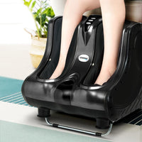 Livemor Foot Massager Ankle Calf Leg Massagers Shiatsu Kneading Rolling Black Massage Kings Warehouse 