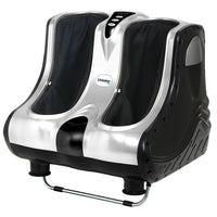 Livemor Foot Massager Ankle Calf Leg Massagers Shiatsu Kneading Rolling Silver Massage Kings Warehouse 