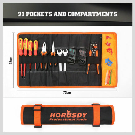 Lockable Tool Holder Belt 21 Pockets & Compartments Ployester Fabric Multi Use Kings Warehouse 
